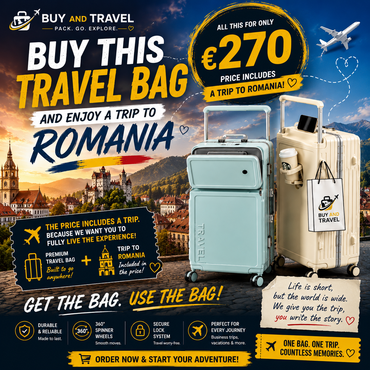 Travel Smart Bag 2026 Limited Fashion Edition